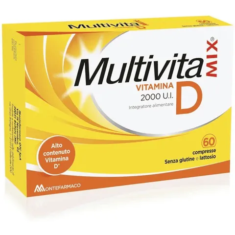 multivitaminix Multivitamix vitamina d 2000 ui 60 compresse – immagine 5