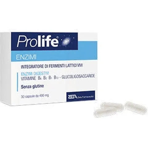 Prolife Enzimi Integratore Digestivo 30 Capsule – immagine 4
