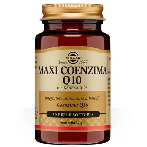 solgar Maxi coenzima q10 30 perle – immagine 2