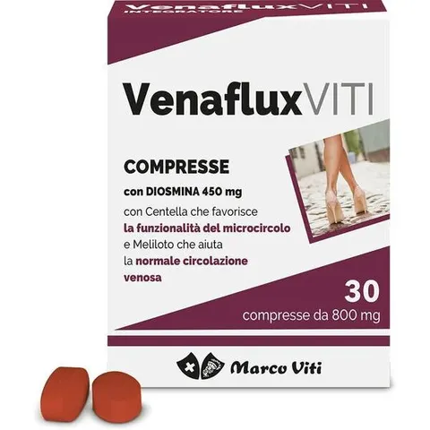 Venaflux Integratore Microcircolo 30 Compresse – immagine 2