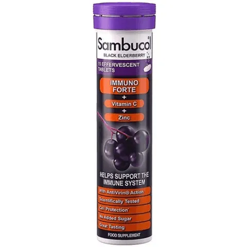 Named Sambucol Effervescente 15 Compresse – immagine 5