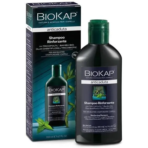 Biokap Shampoo Rinfor Anticad – immagine 2