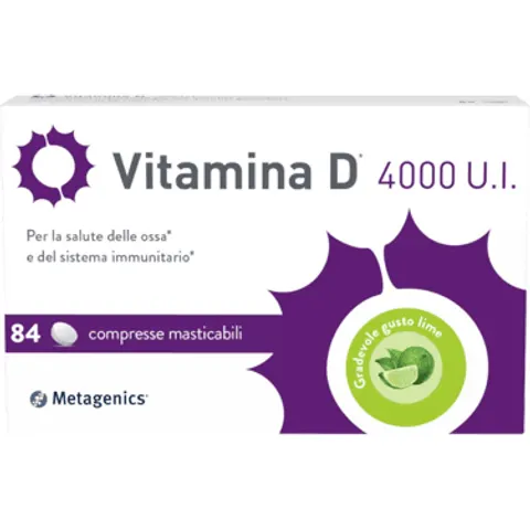 Metagenics Vitamina D 4000Ui 84 Compresse – immagine 4