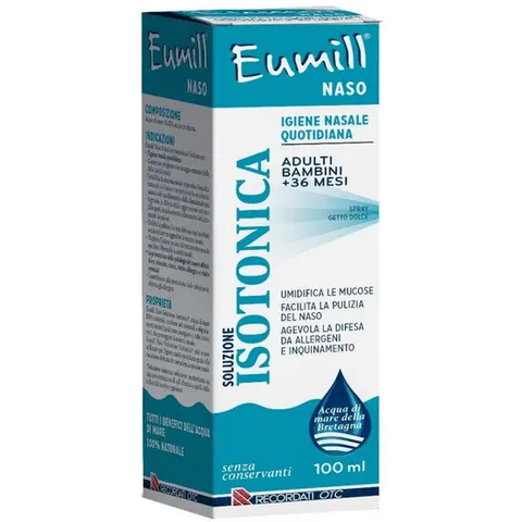Eumill Isotonico Spray per il Naso 100ml – immagine 4