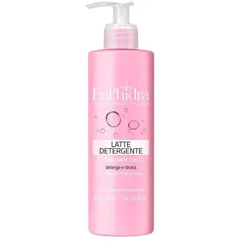 Euphidra Latte Detergente Struccante 400 ml – immagine 4