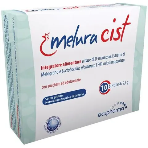 Ecupharma Melura Cist Integratore 10 Bustine – immagine 4
