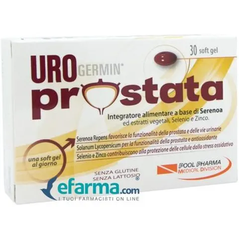 Urogermin Prostata Supporto - 30 Soft Gel – immagine 2