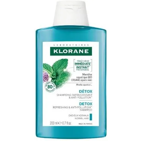 Klorane Shampoo Menta Acquatica 200 Ml – immagine 5