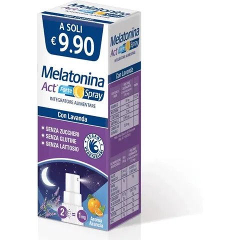 Melatonina Act Forte Spray 15ml – immagine 5