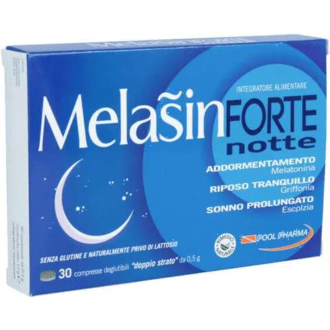 Melasin -Forte Integratore Sonno 30 Compresse – immagine 2