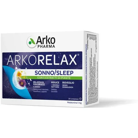 Arkofarm Srl Arkorelax Sonno 30cpr – immagine 5