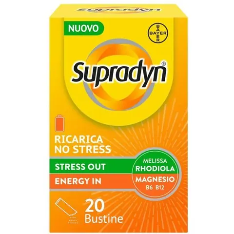 Supradyn Ricarica No Stress 20 Bustine – immagine 3