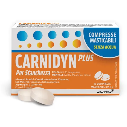 Carnidyn Plus 18 Compresse Masticabil – immagine 5