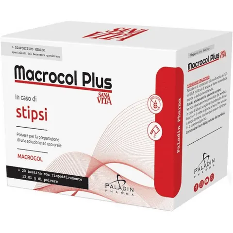Sanavita Macrocol Plus Integratore Intestino 20 Bustine – immagine 4