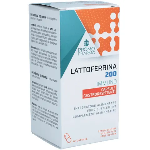 promopharma Lattoferrina 200 30 capsule – immagine 3