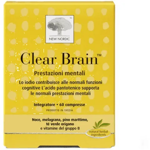 Nordic Clear Brain Integratore 60 Compresse – immagine 5