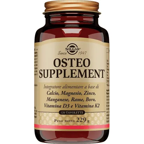 SOLGAR Osteo Supplement 120 Tavolette – immagine 3