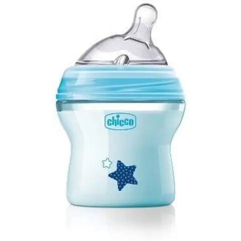 Chicco BIBERON NAT FEEL PP 0M+ 150 ML BIMBO – immagine 4