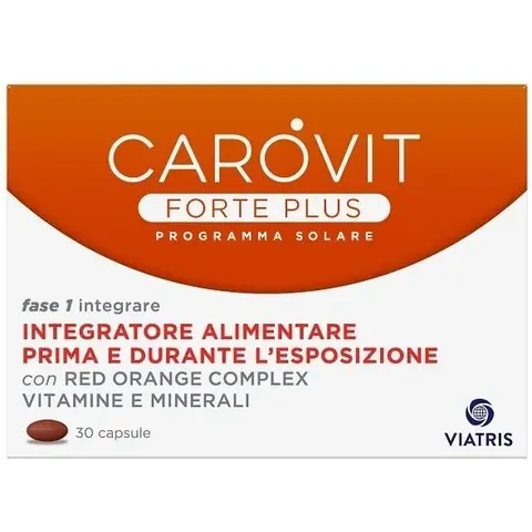 carovit Forte Plus Integratore Abbronzatura 30 Capsule – immagine 2
