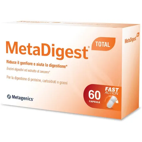 METAGENICS Metadigest Total 60 Capsule – immagine 3
