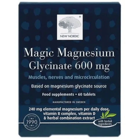 NORDIC Srl Magic Magnesium Glycinate, 60 Compresse – immagine 2