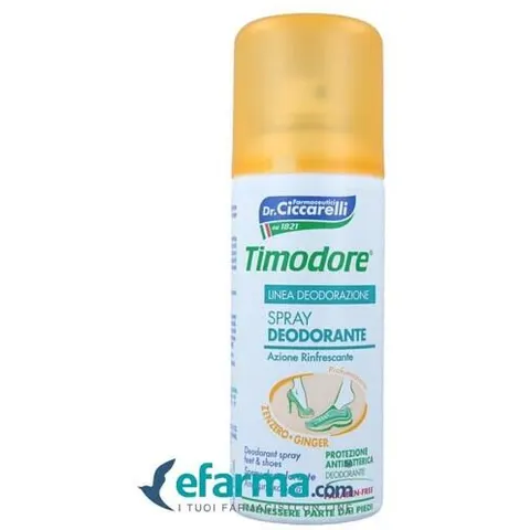 timodore Spray Deodorante Piedi allo Zenzero 150 ml – immagine 4
