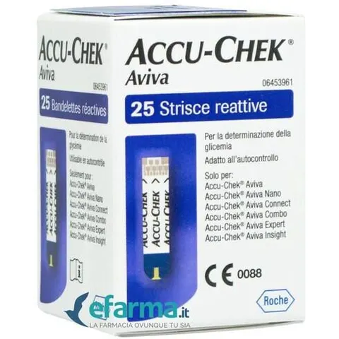 accu-chek aviva 25 Strisce – immagine 4