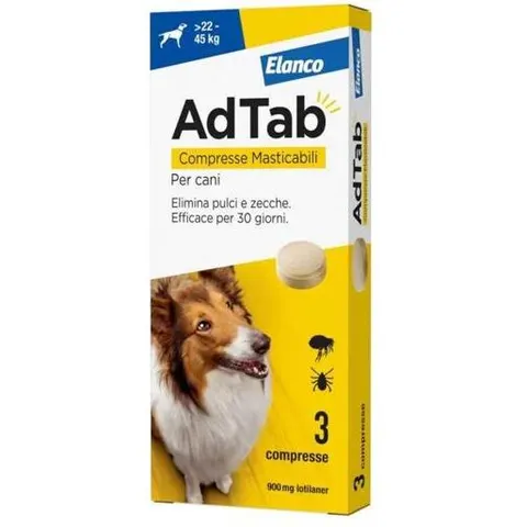 AdTab Per Cane 22-45 kg 3 Compresse Masticabili – immagine 4