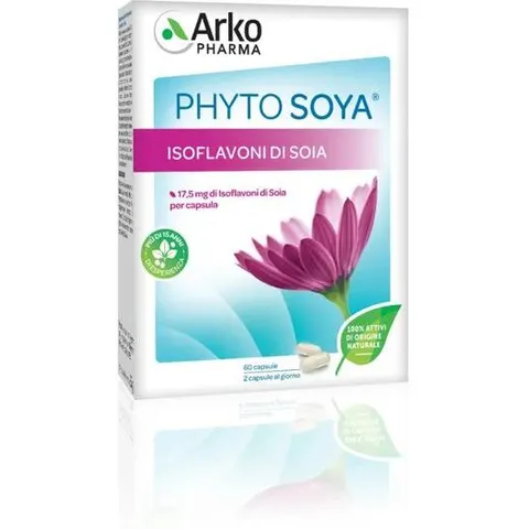 Arkofarm Srl Phytosoya-60cps 17,5mg – immagine 5