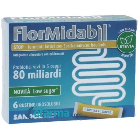 flormidabil stop 6 bustine con stevia – immagine 3