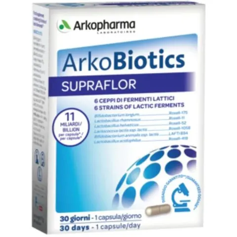 arkofarm Arkobiotics Supraflor 30 Capsule – immagine 4