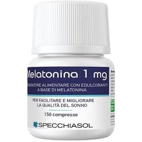 Specchiasol Melatonina 1mg - 150 Capsule – immagine 4