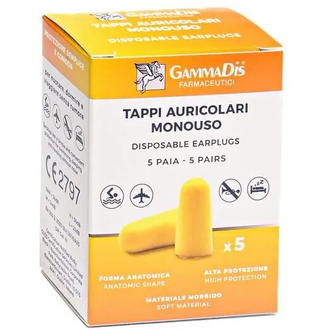 Gammadis Tappi Auricolari 10 Pezzi – immagine 2