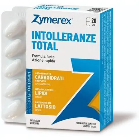 Zymerex Intolleranze Total 20 Compresse – immagine 3