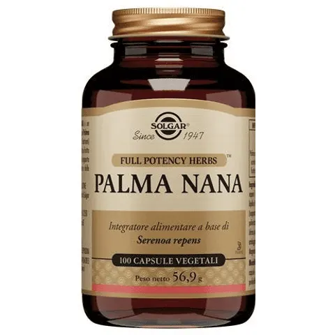 solgar Palma nana 100 capsule vegetali – immagine 2