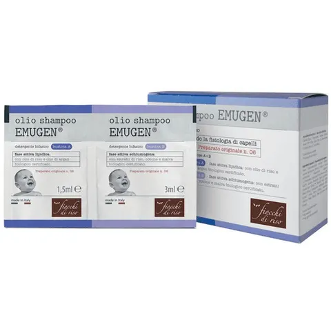 Fiocchi di Riso Olio Shampoo Emugen 45 ML – immagine 2