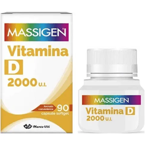 Massigen Vitamina D 2000 UI – immagine 3