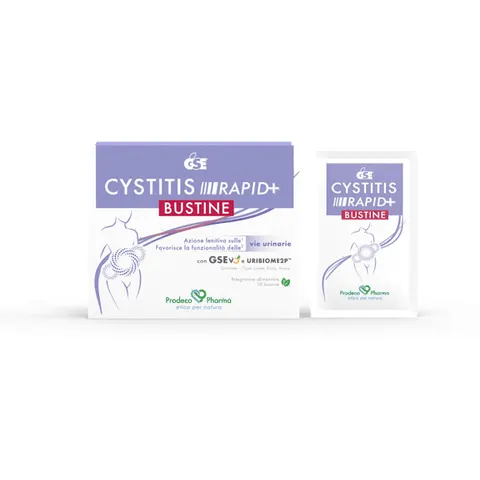 Prodeco Pharma GSE Cystitis Rapid+ 10 Bustine – immagine 5