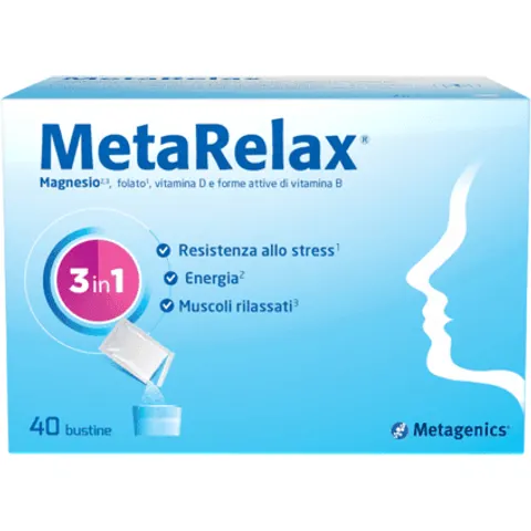 METAGENICS Metarelax 40 Bustine – immagine 5