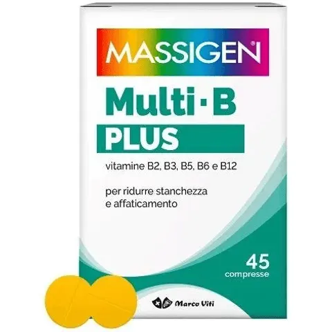 Dailyvit Massigen Multi-B Plus Integratore Multiminerale 45 Compresse – immagine 2