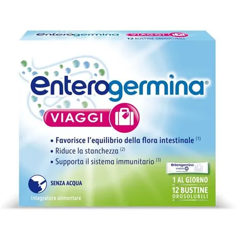 Enterogermina Bustine per Viaggi - Confezione da 12 – immagine 2