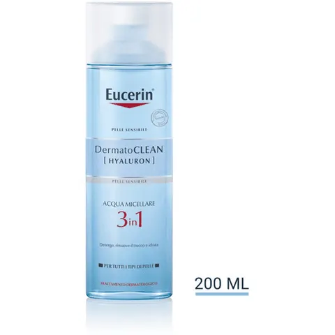 Eucerin DermatoClean Micellar Cleansing Water 200ml – immagine 3
