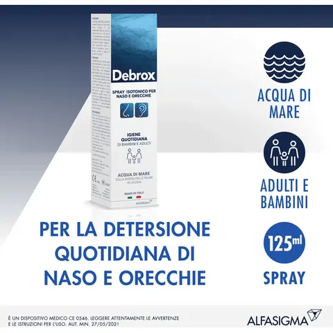 Debrox Spray Isotonico Naso E Orecchie 125 ml – immagine 2
