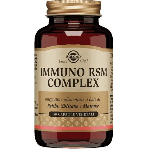 SOLGAR Immuno Rsm Complex 50 Capsule Vegetali – immagine 2