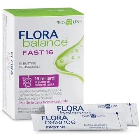 BIOS LINE SpA Flora Balance Fast, 10 Bustine – immagine 4