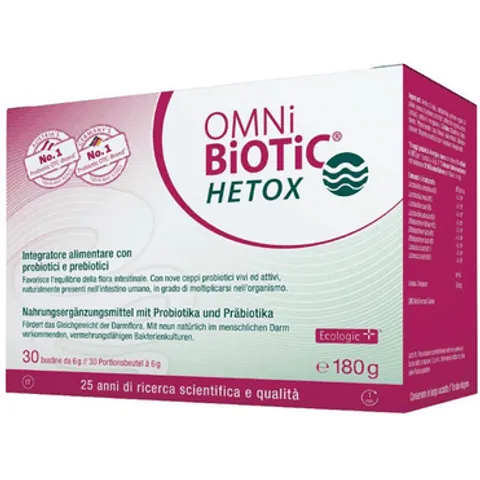 Omni Biotic Hetox Bustine 30x6g – immagine 5