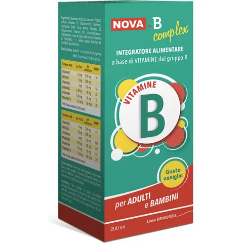 Sciroppo Nova B Complex 200ml – immagine 4