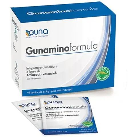 Guna mino Formula Integratore Aminoacidi 42 Bustine – immagine 2