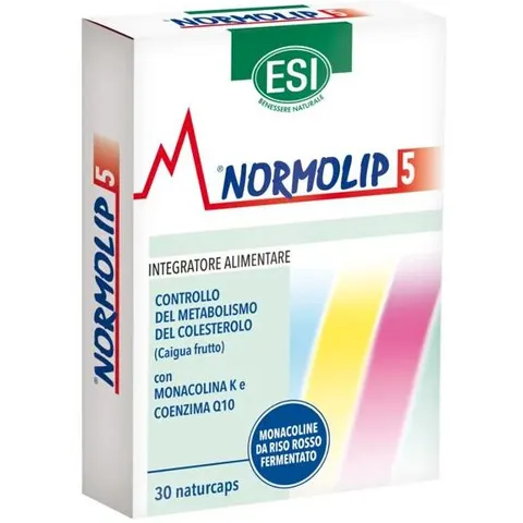 normolip Esi 5 Integratore Controllo Colesterolo 30 Capsule – immagine 5