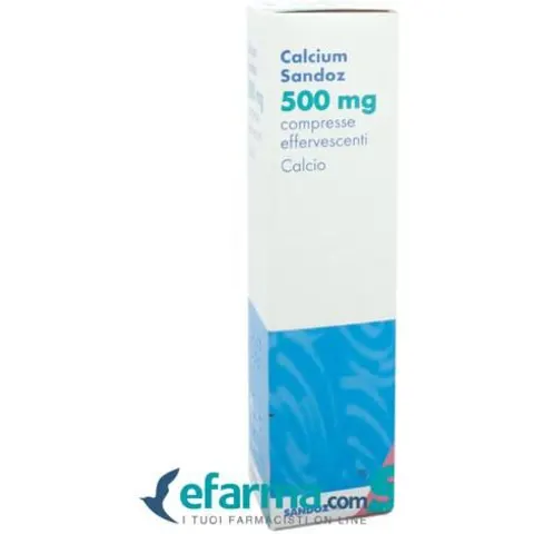 sandoz Calcium 20compresse Eff 500mg – immagine 3